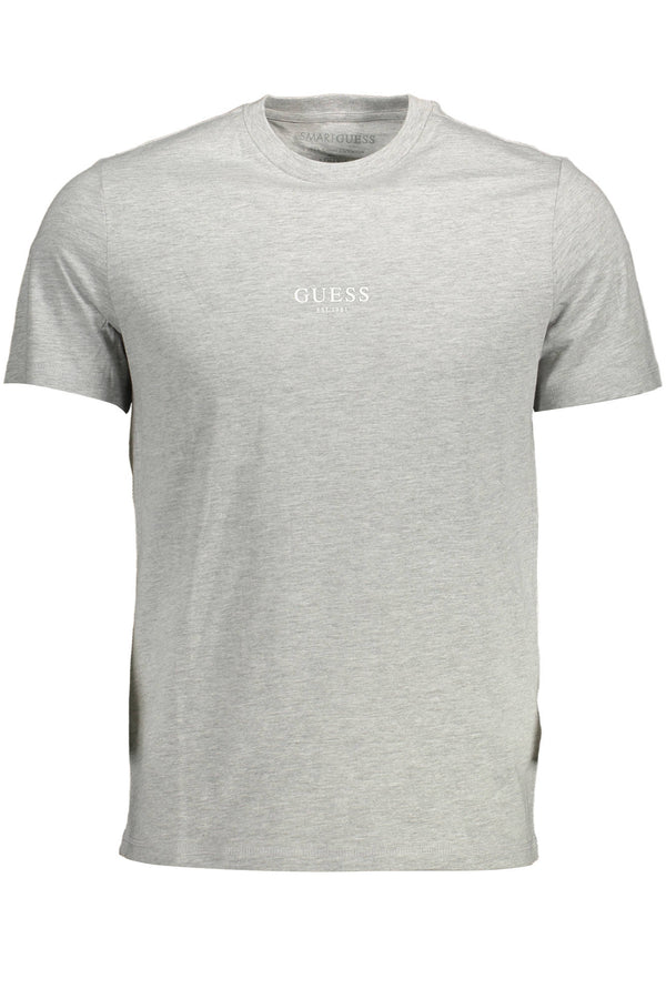 GUESS JEANS T-SHIRT MANICHE CORTE UOMO GRIGIO