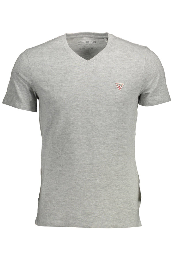 GUESS JEANS T-SHIRT MANICHE CORTE UOMO GRIGIO