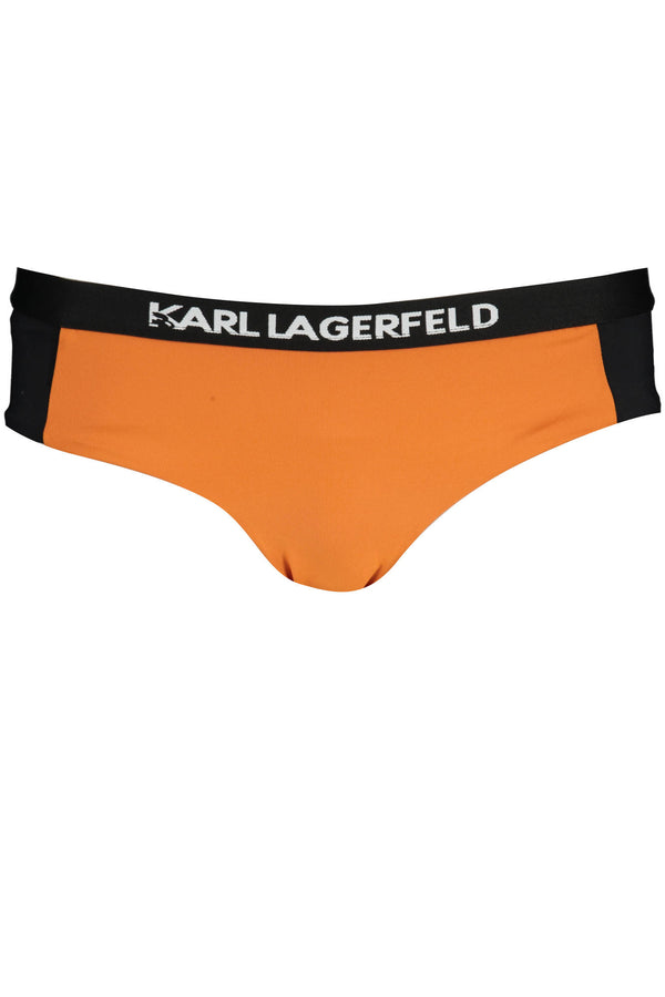 KARL LAGERFELD BEACHWEAR COSTUME PARTE SOTTO DONNA ARANCIO