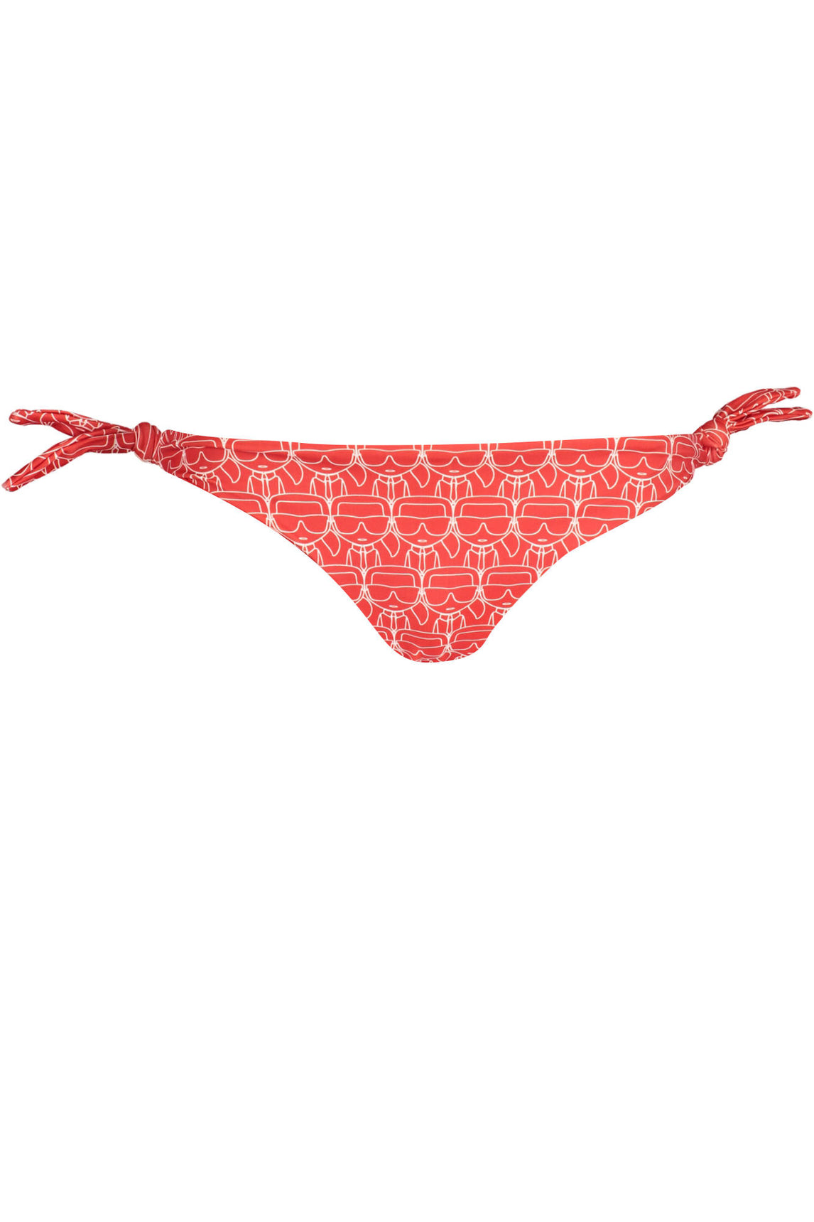 KARL LAGERFELD BEACHWEAR COSTUME PARTE SOTTO DONNA ROSSO