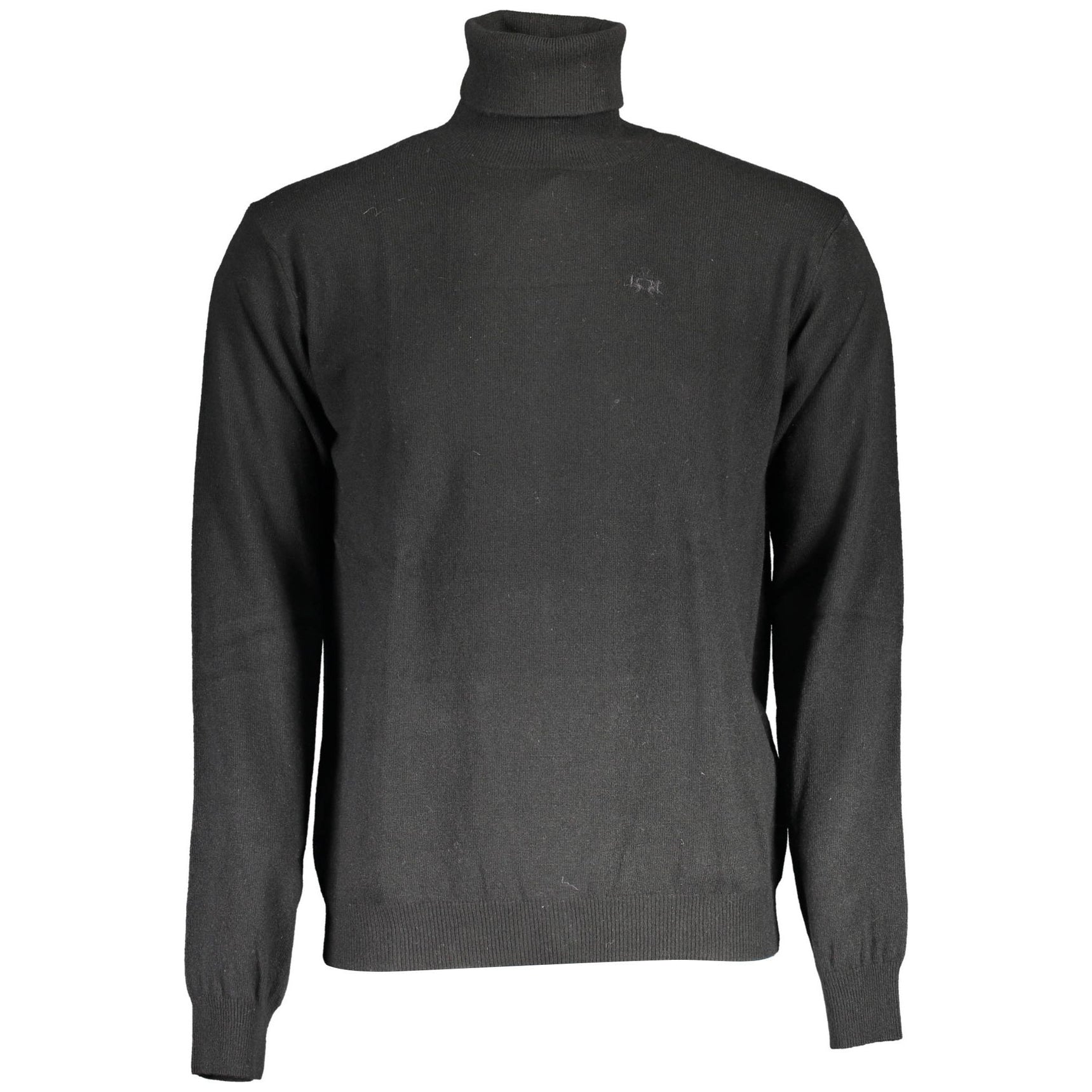 LA MARTINA BLACK MEN'S SWEATER