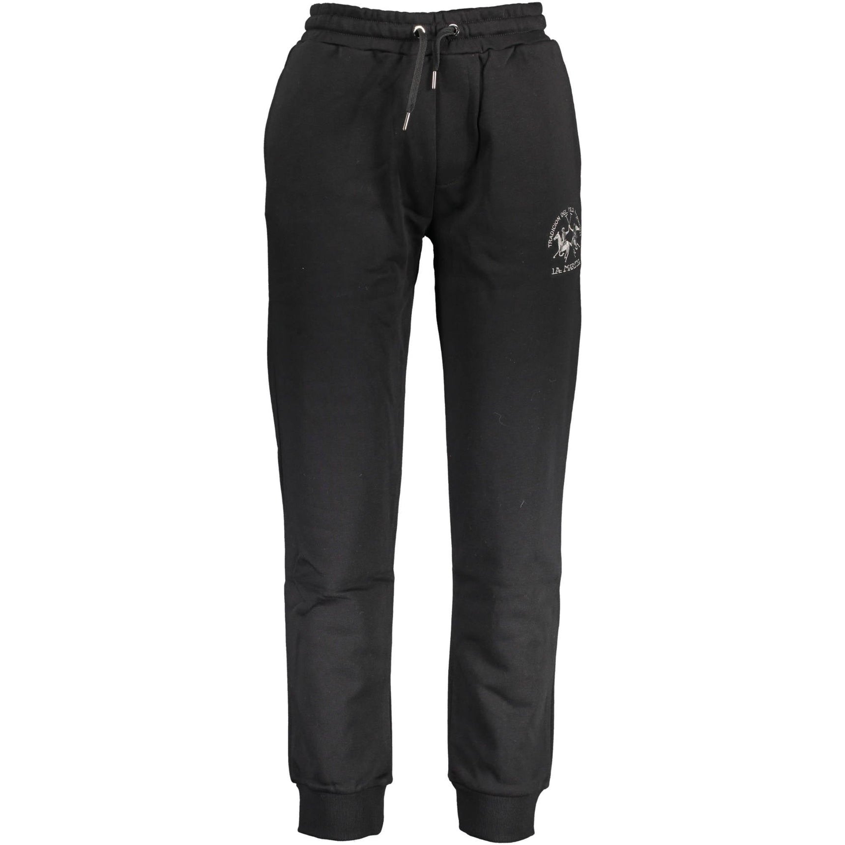 LA MARTINA BLACK MEN'S PANTS