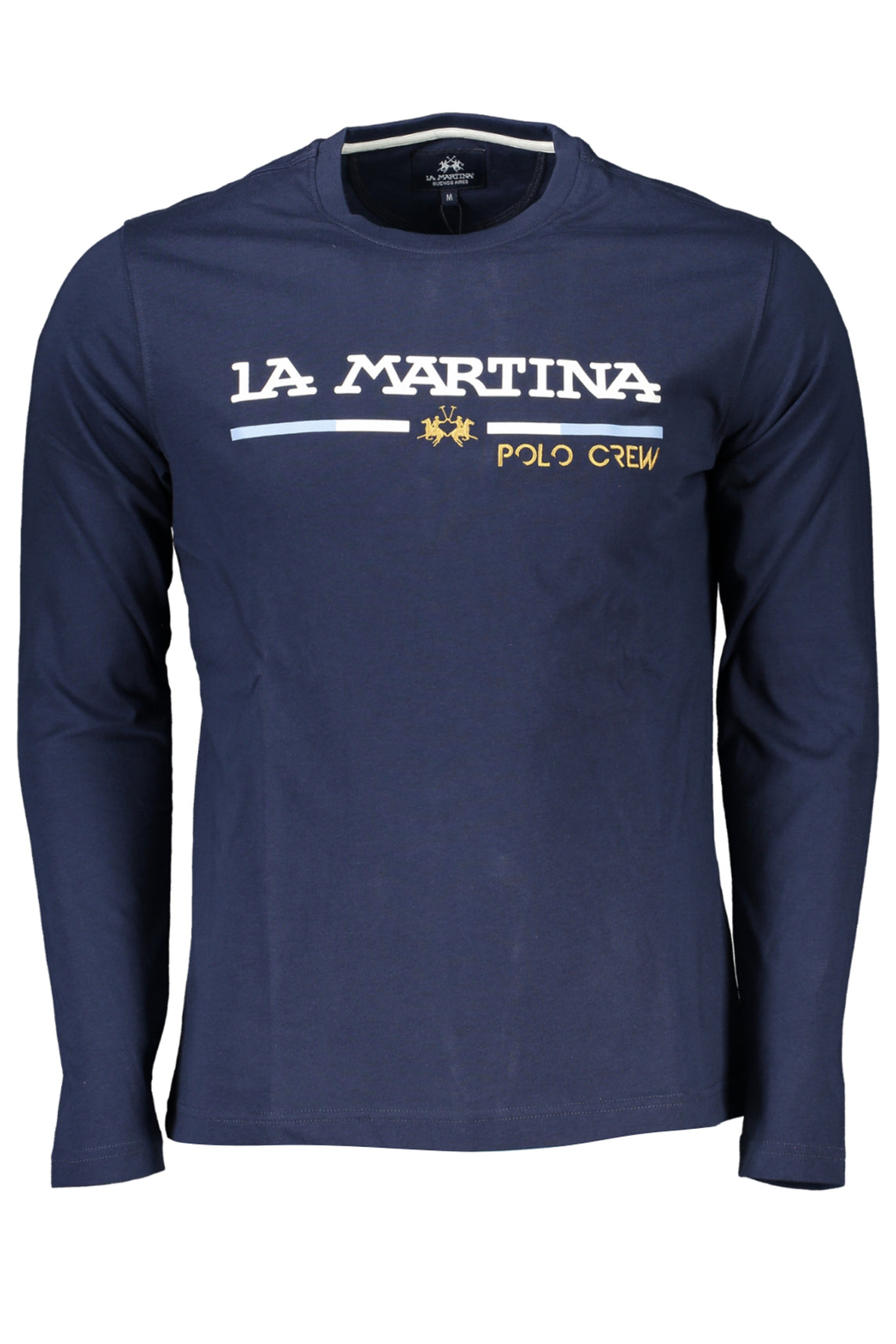 LA MARTINA T-SHIRT MANICHE LUNGHE UOMO BLU