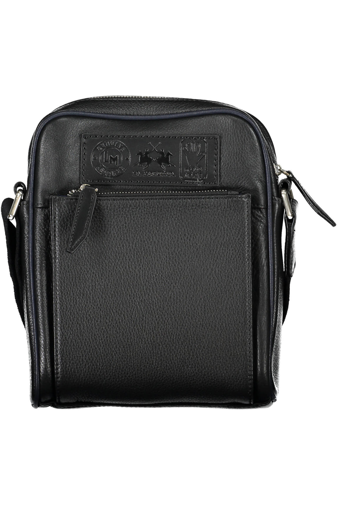 LA MARTINA BLACK MEN'S SHOULDER BAG