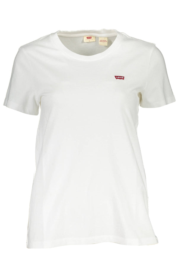 LEVI'S T-SHIRT MANICHE CORTE DONNA BIANCO