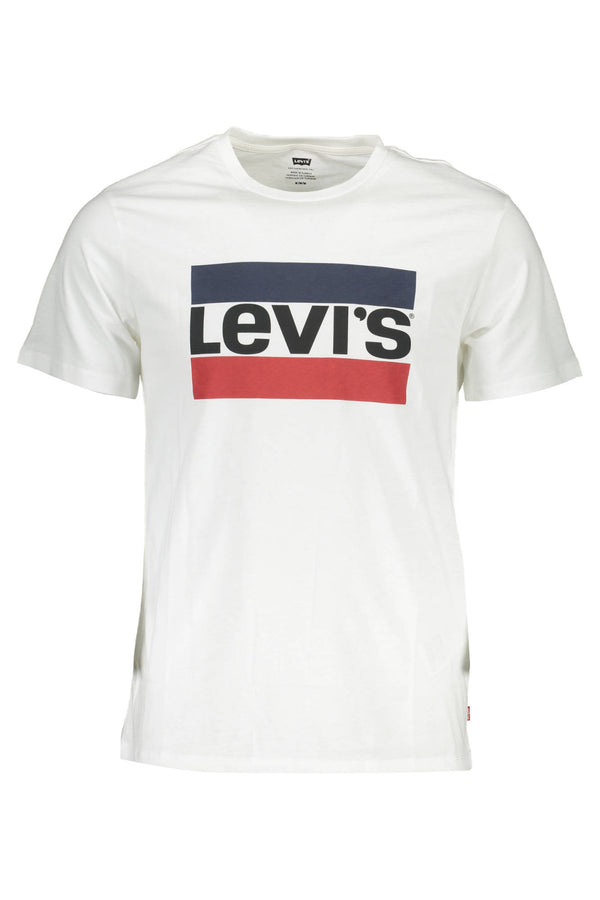 LEVI'S T-SHIRT MANICHE CORTE UOMO BIANCO