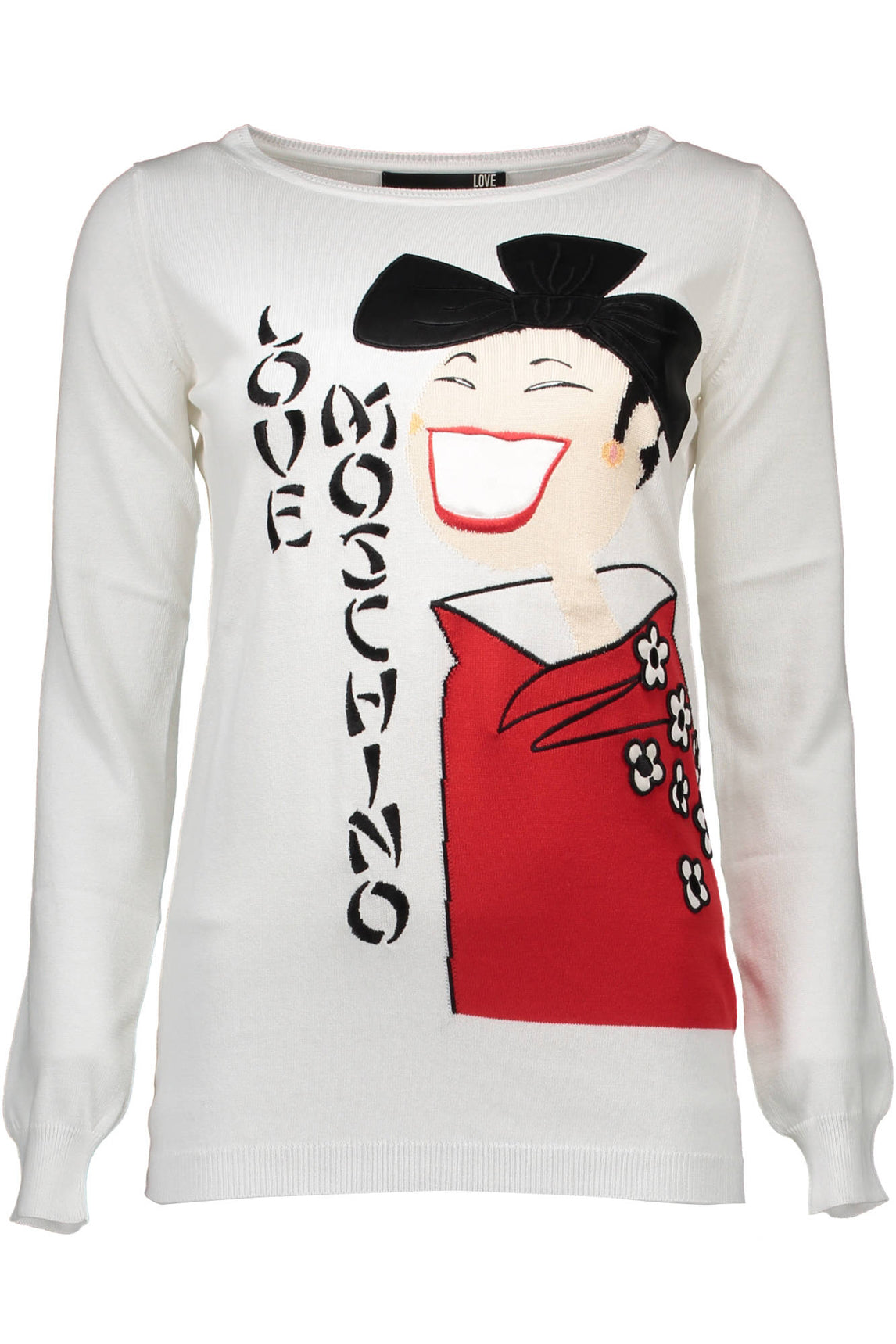 LOVE MOSCHINO MAGLIA DONNA BIANCO