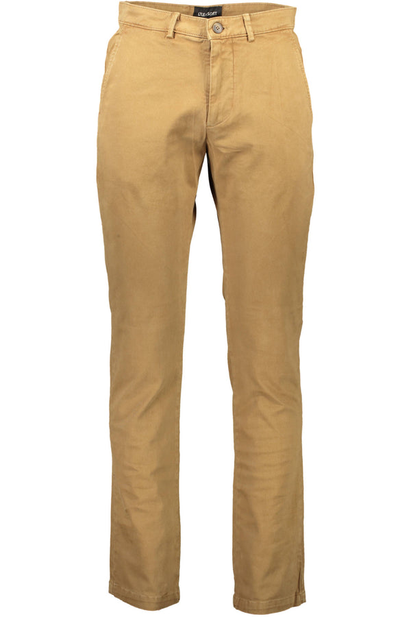 LYLE & SCOTT PANTALONE UOMO BEIGE