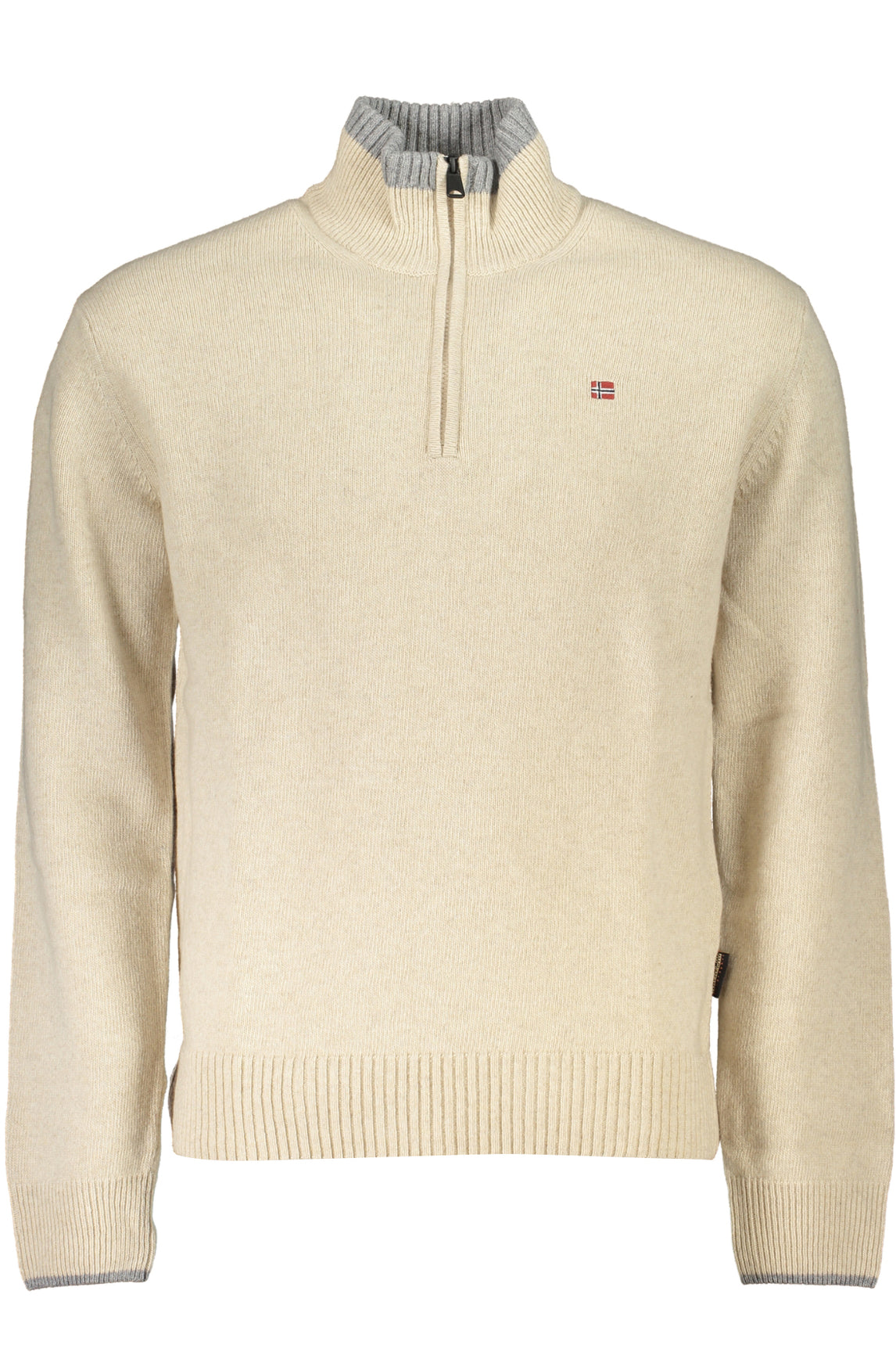 NAPAPIJRI MAGLIONE UOMO BEIGE