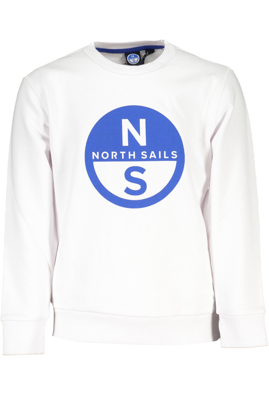 NORTH SAILS CHILDREN'S ZIP-UP SWEATSHIRT WHITE