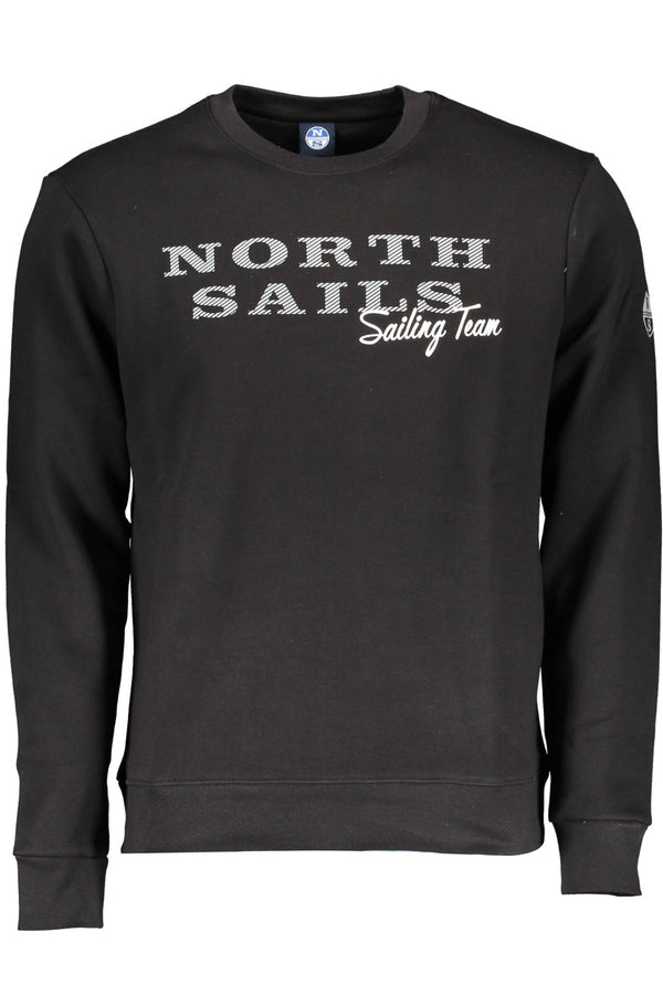 NORTH SAILS FELPA SENZA ZIP UOMO NERO