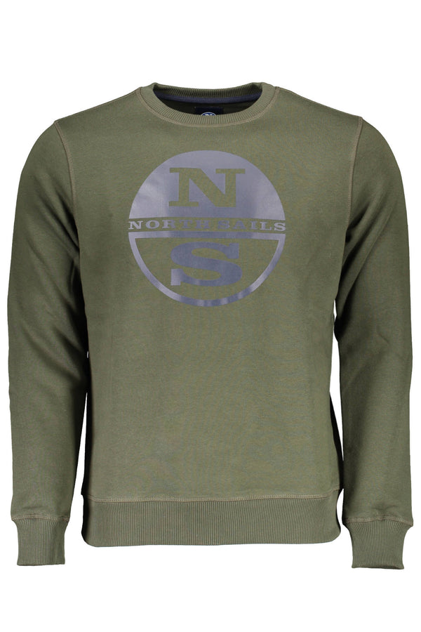 NORTH SAILS FELPA SENZA ZIP UOMO VERDE