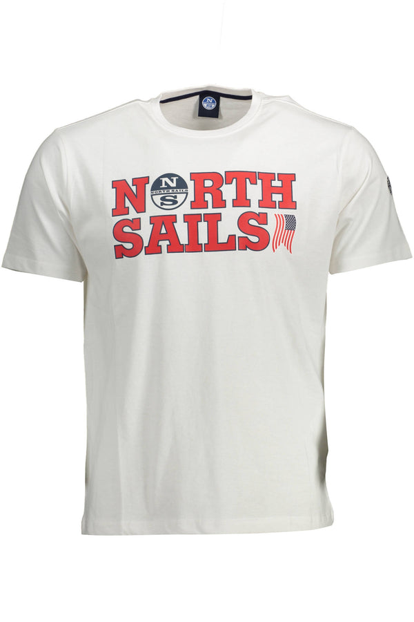 NORTH SAILS T-SHIRT MANICHE CORTE UOMO BIANCO