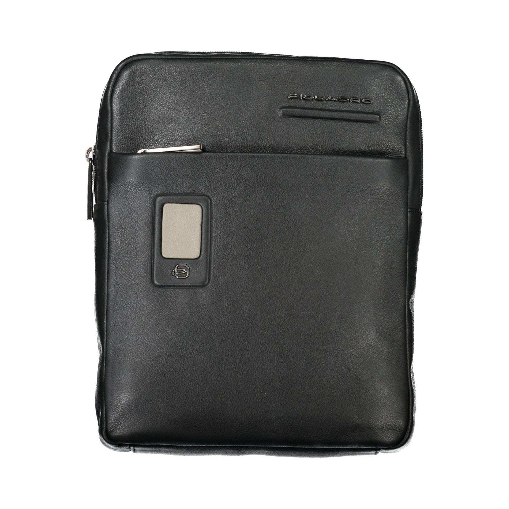 PIQUADRO MEN'S SHOULDER BAG BLACK