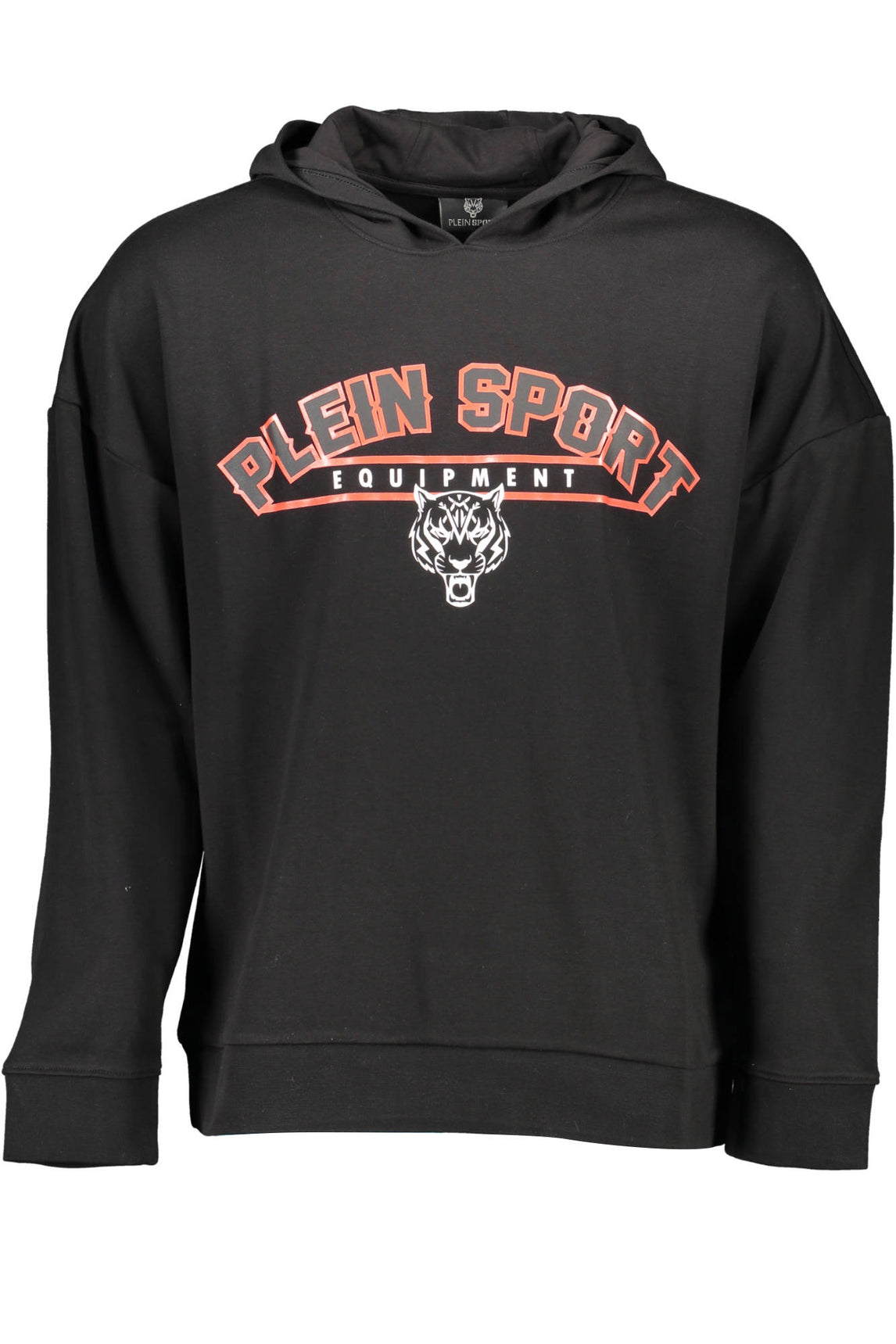 PLEIN SPORT MEN'S BLACK ZIPLESS SWEATSHIRT