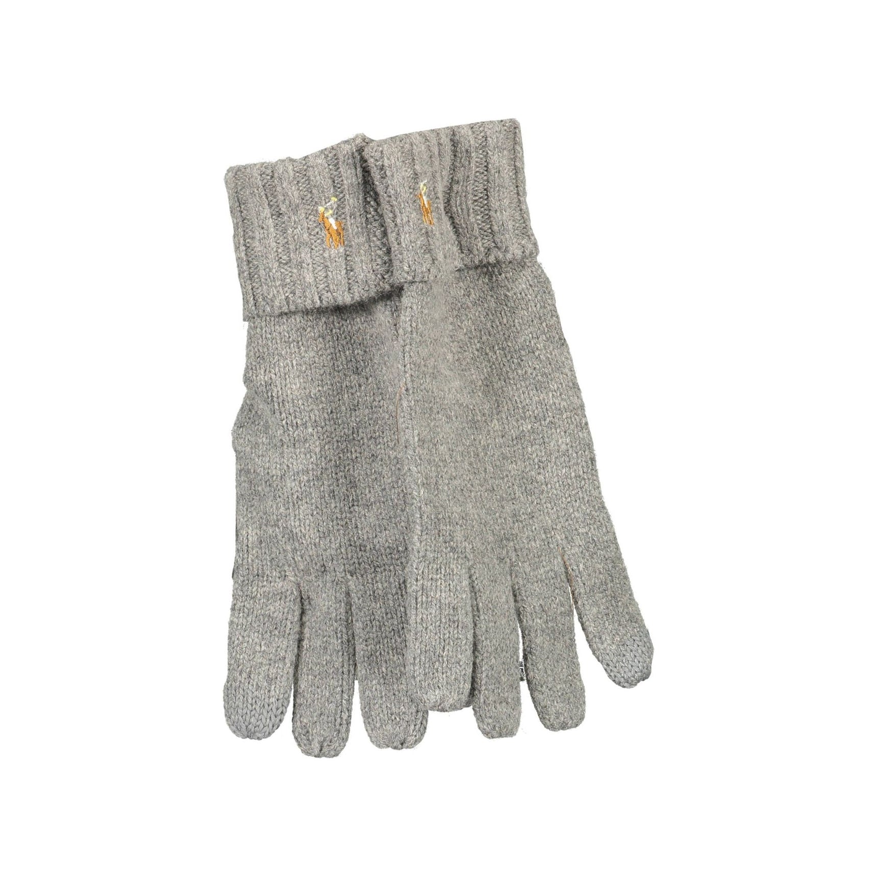 RALPH LAUREN MEN'S GLOVES GREY