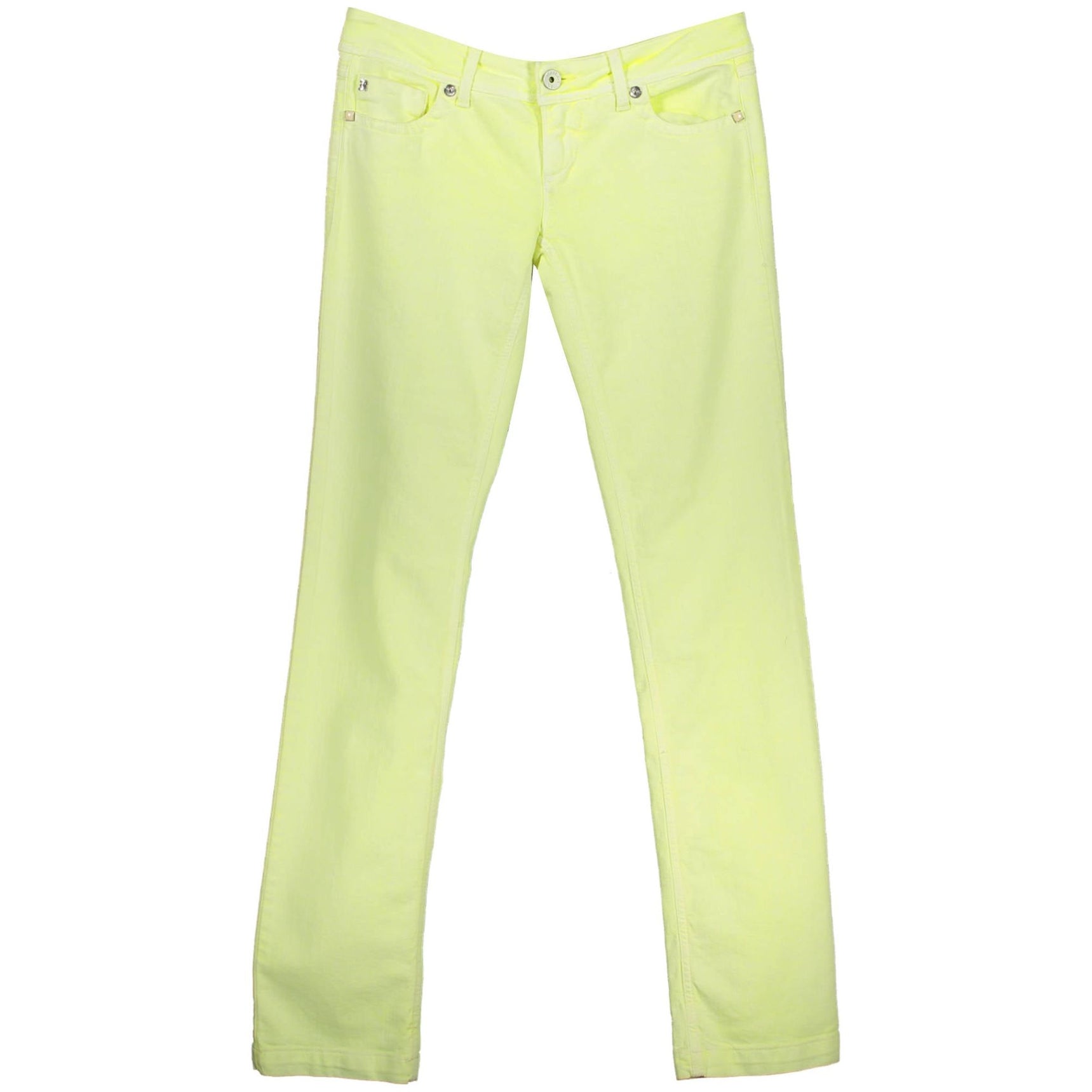 RE-START PANTALONE DONNA GIALLO