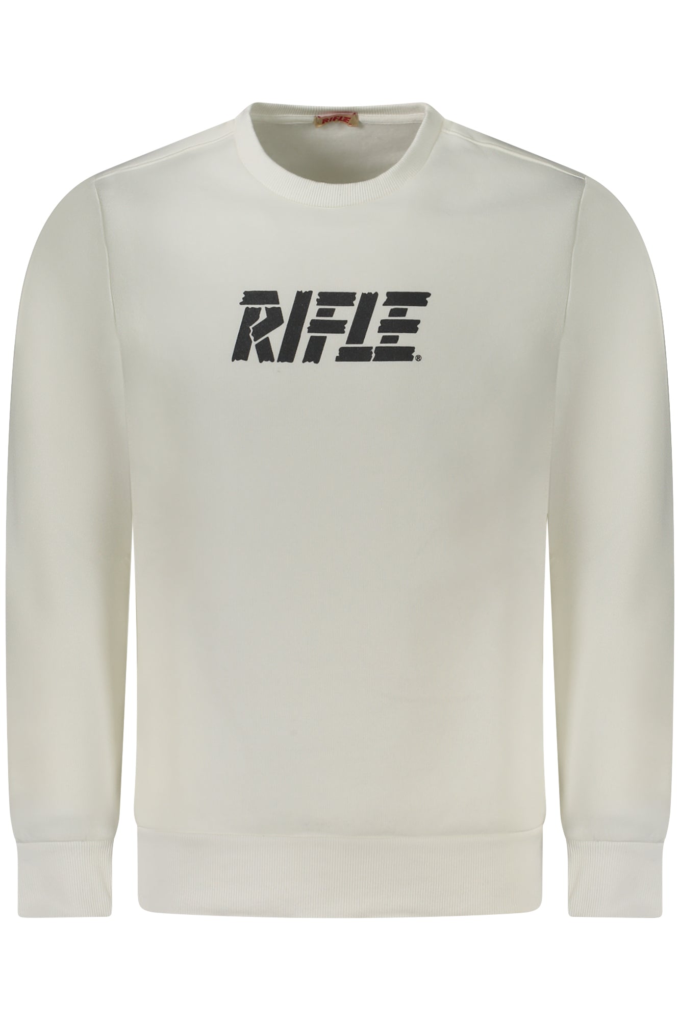 RIFLE FELPA SENZA ZIP UOMO BIANCO