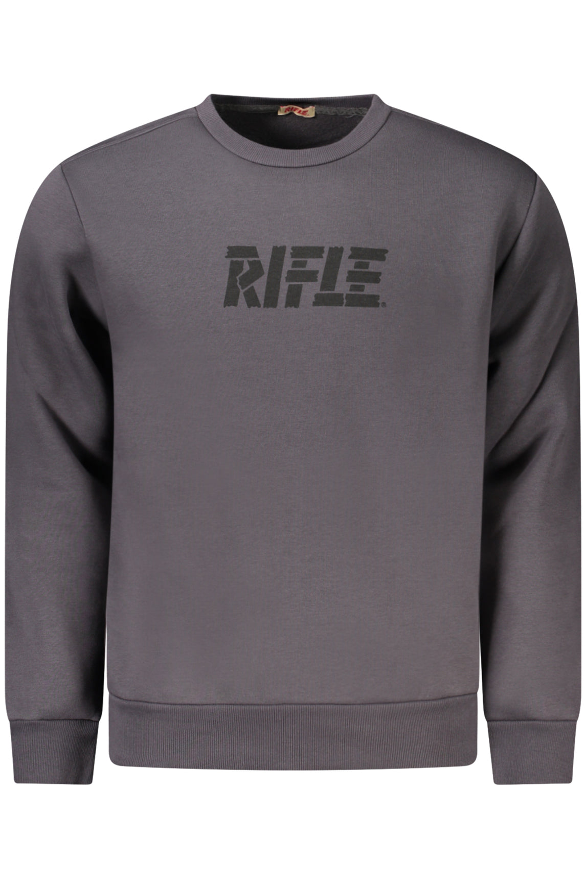 RIFLE FELPA SENZA ZIP UOMO GRIGIO