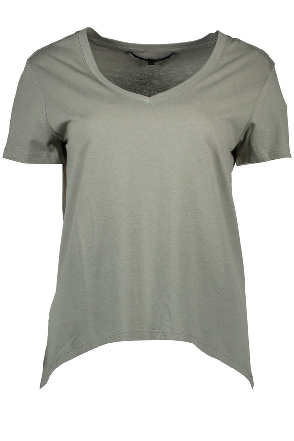 SILVIAN HEACH T-SHIRT MANICHE CORTE DONNA VERDE