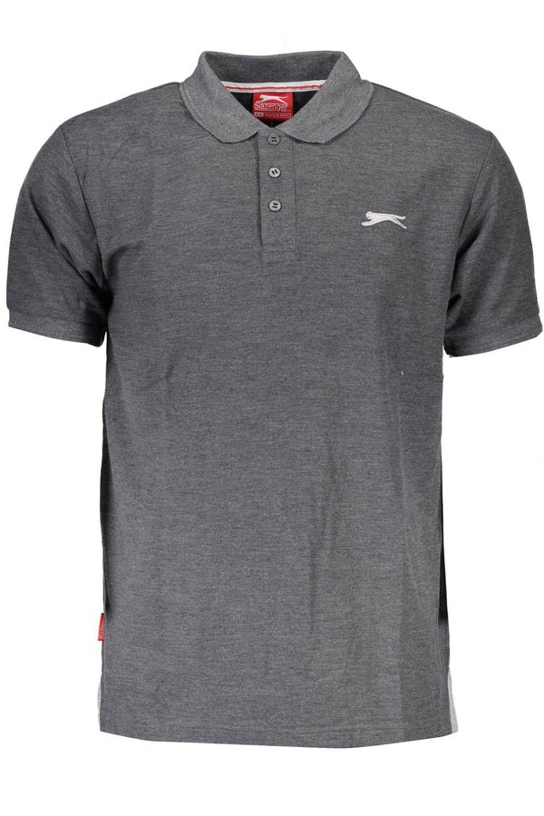 SLAZENGER POLO MANICHE CORTE UOMO GRIGIO