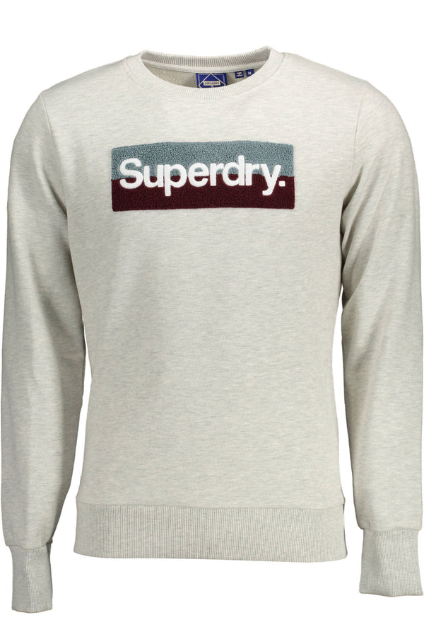 SUPERDRY FELPA SENZA ZIP UOMO GRIGIO