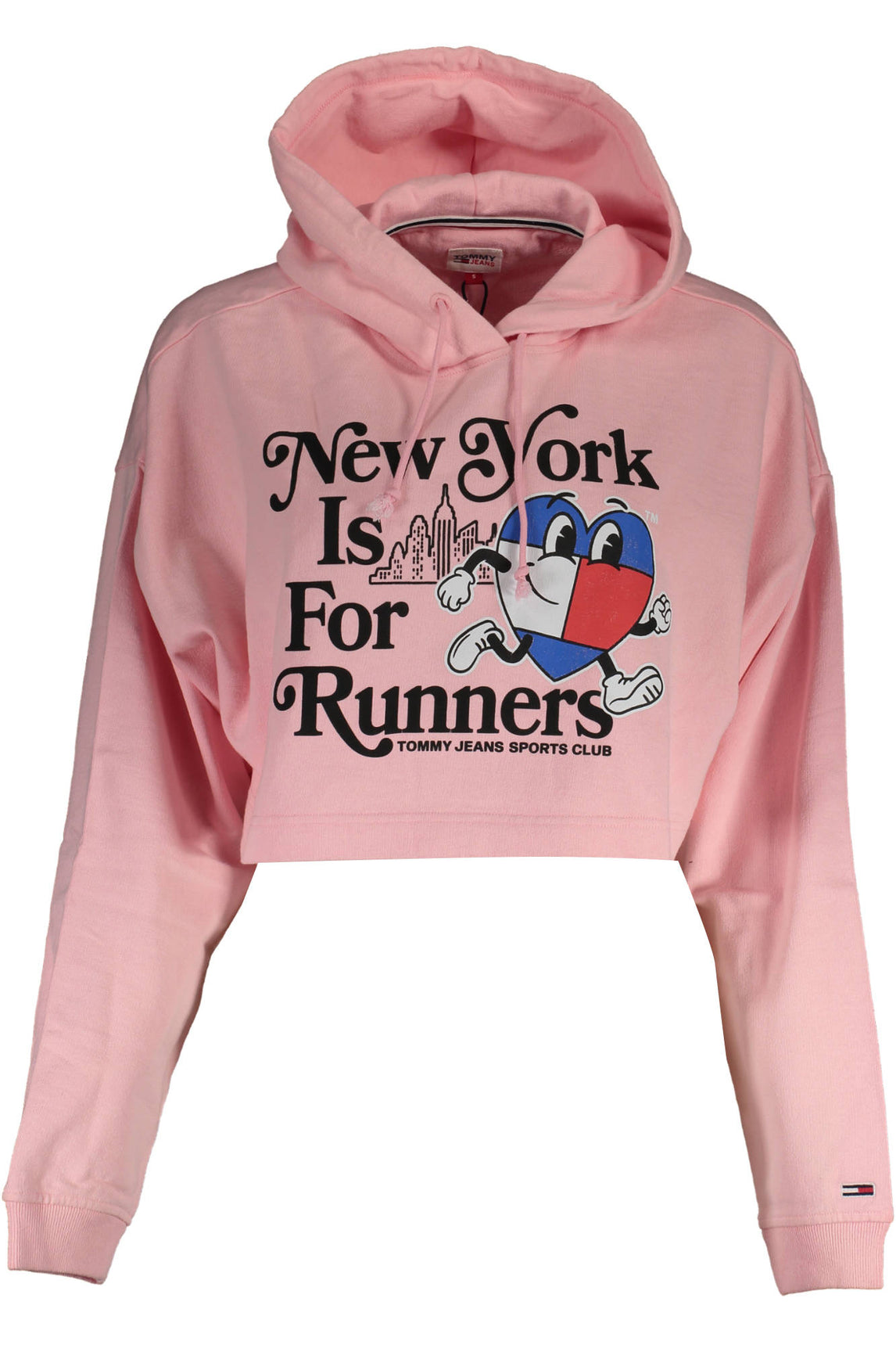 TOMMY HILFIGER SWEATSHIRT WITHOUT ZIP WOMEN PINK