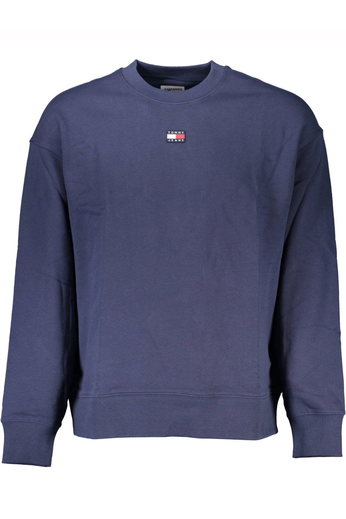 TOMMY HILFIGER MEN'S BLUE ZIPLESS SWEATSHIRT