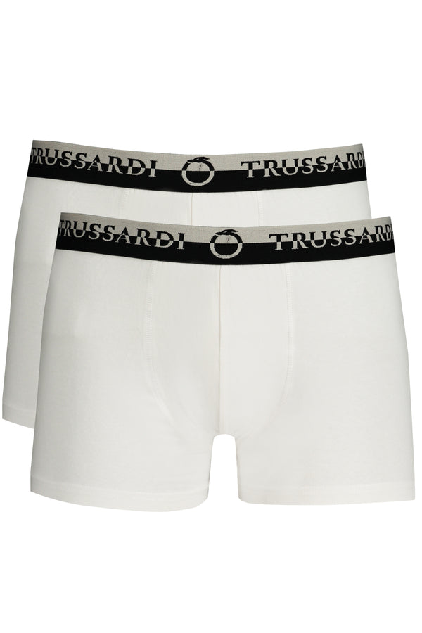 TRUSSARDI BOXER UOMO BIANCO