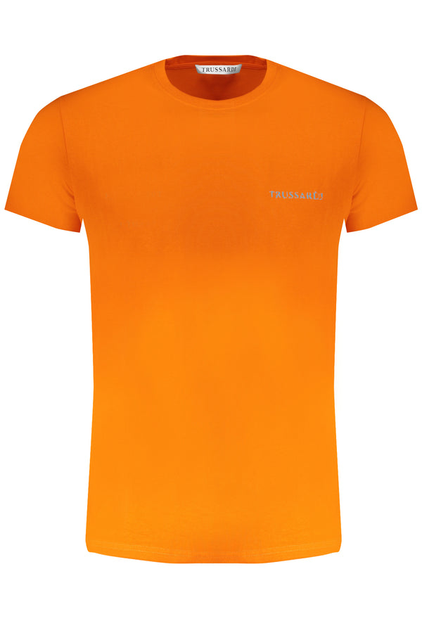 TRUSSARDI T-SHIRT MANICHE CORTE UOMO ARANCIO