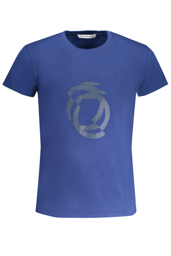 TRUSSARDI T-SHIRT MANICHE CORTE UOMO BLU