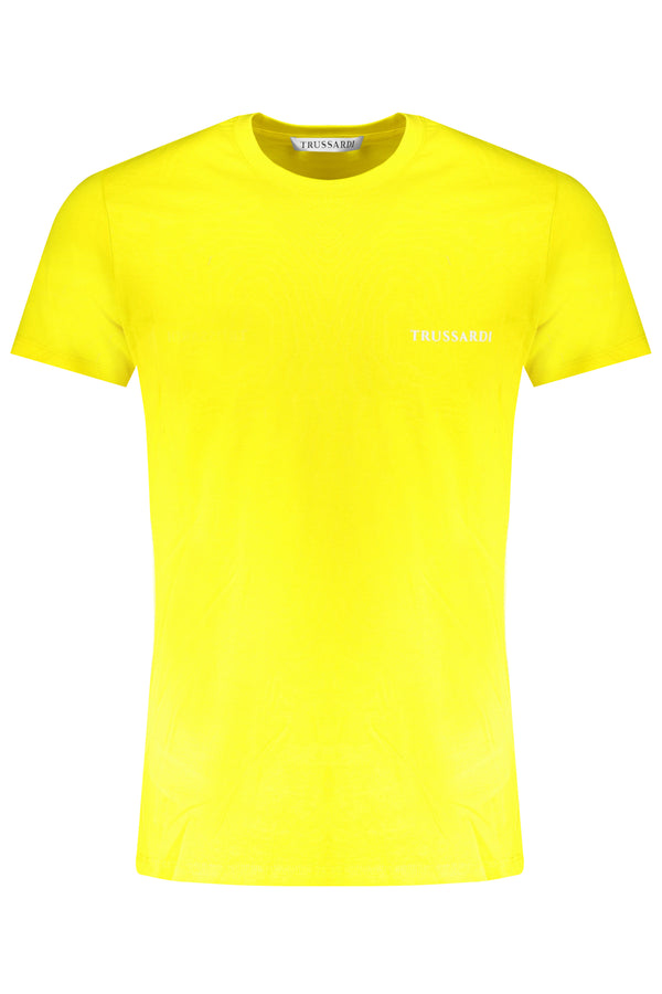 TRUSSARDI T-SHIRT MANICHE CORTE UOMO GIALLO