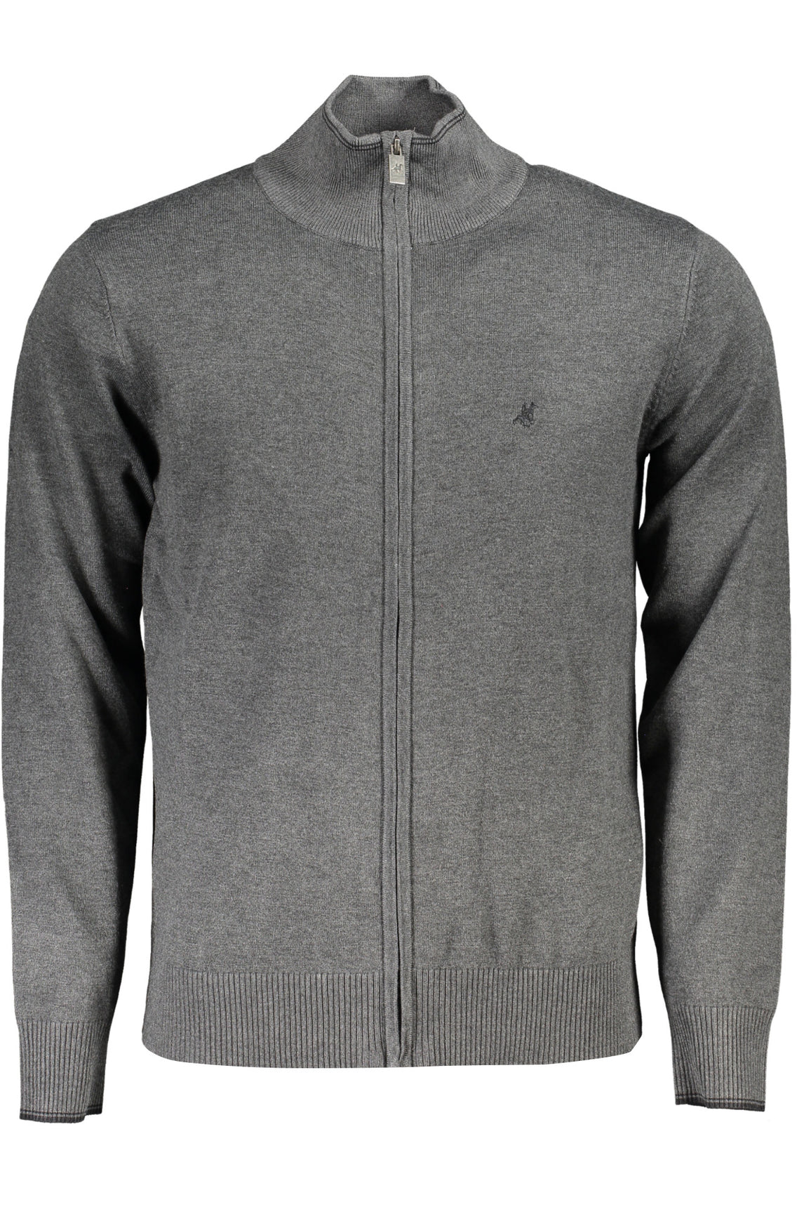 US GRAND POLO CARDIGAN MEN'S GREY