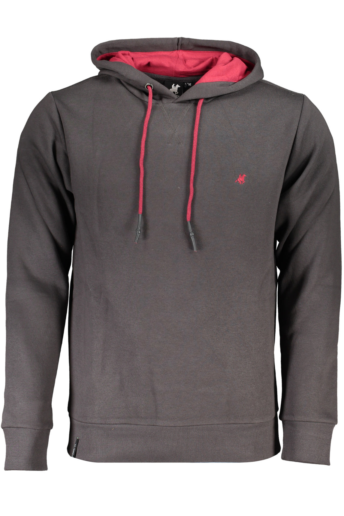 US GRAND POLO MEN'S ZIP-UP SWEATSHIRT GREY