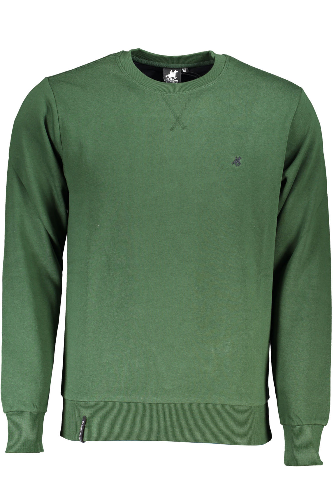 U.S. GRAND POLO FELPA SENZA ZIP UOMO VERDE