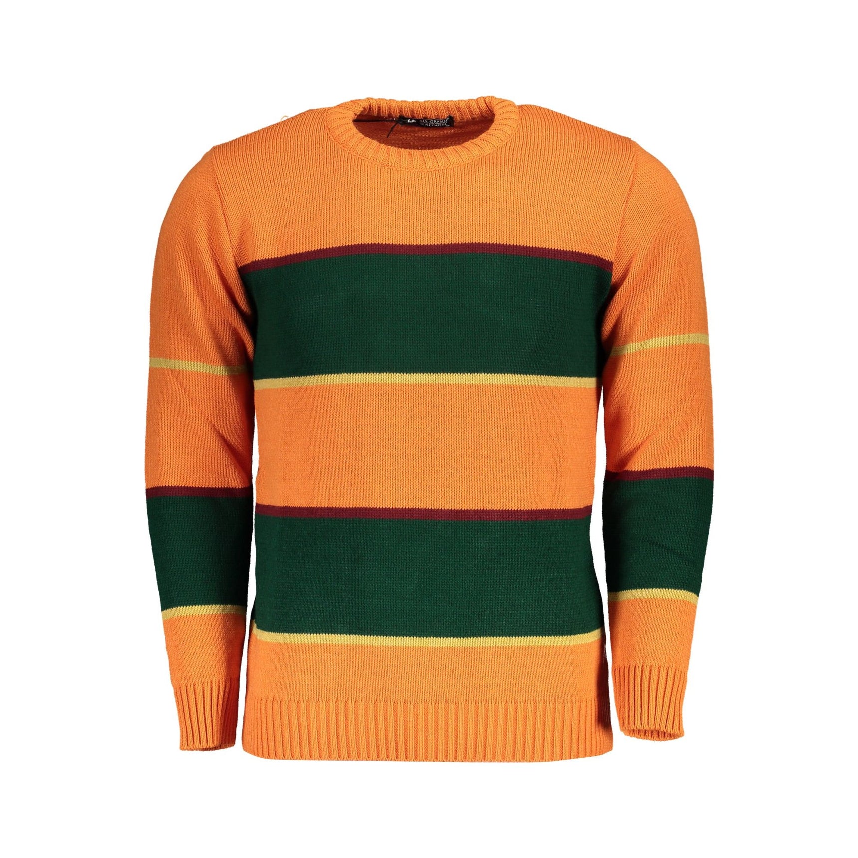 US GRAND POLO MEN'S SWEATER ORANGE