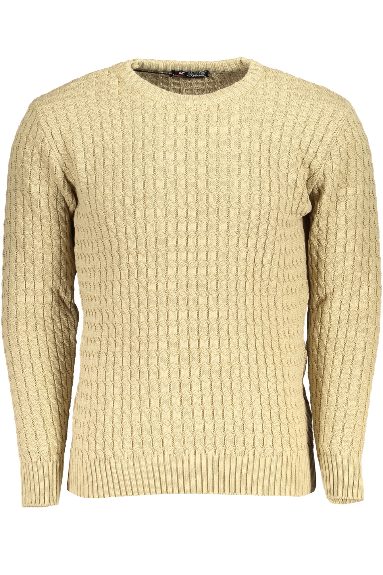 US GRAND POLO MEN'S SWEATER BEIGE