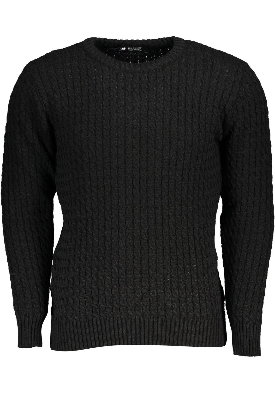 US GRAND POLO MEN'S BLACK SWEATER