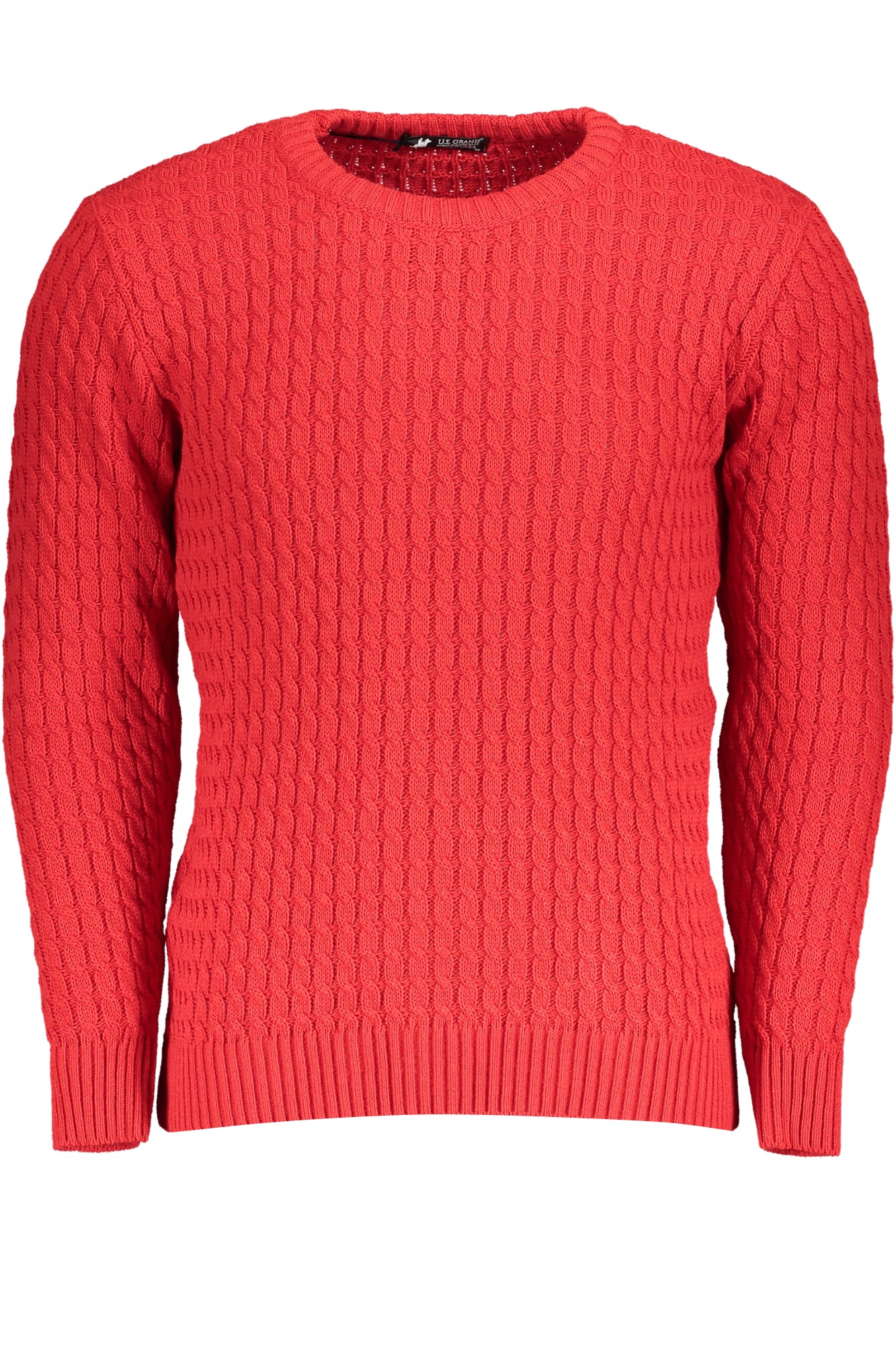 US GRAND POLO MEN'S SWEATER RED