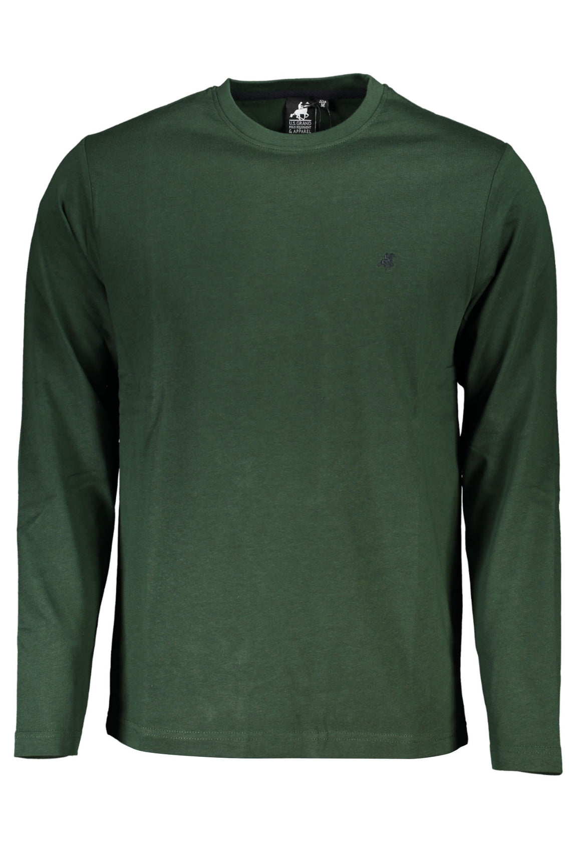 U.S. GRAND POLO T-SHIRT MANICHE LUNGHE UOMO VERDE