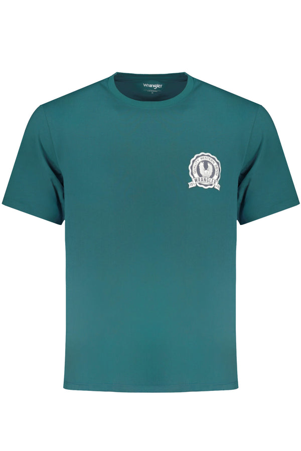 WRANGLER T-SHIRT MANICHE CORTE UOMO VERDE