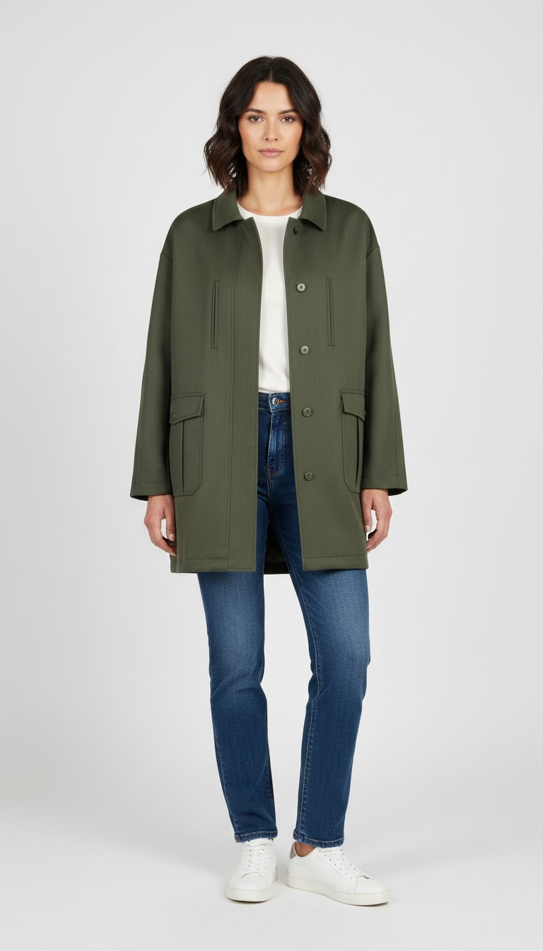 Manteau vert