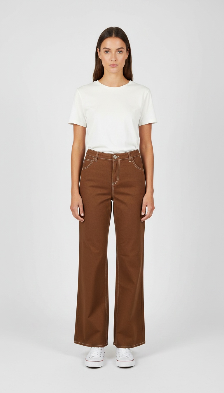 Jeans Marrone