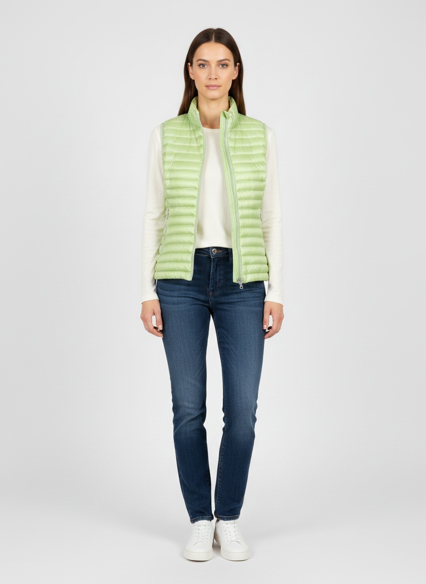 Gilet Smanicato Verde