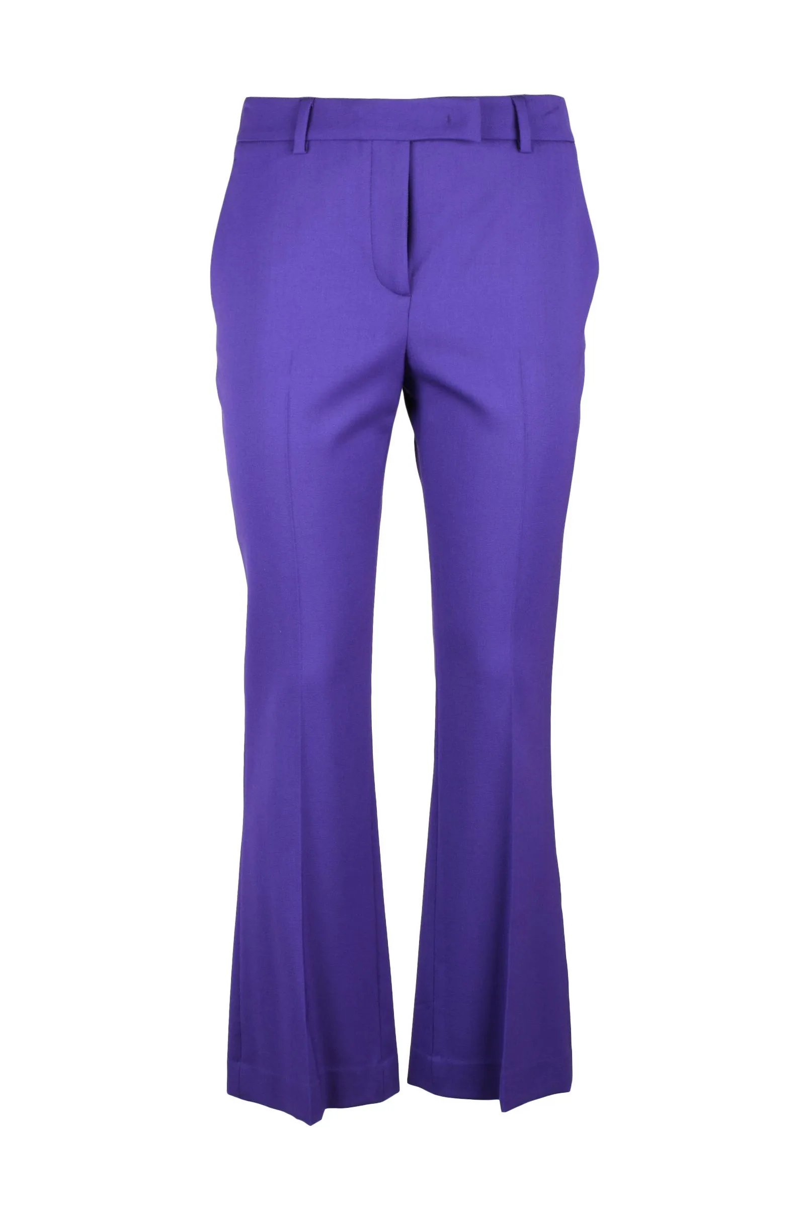 Ql2 Quelledue Pantalone Dritto Viola