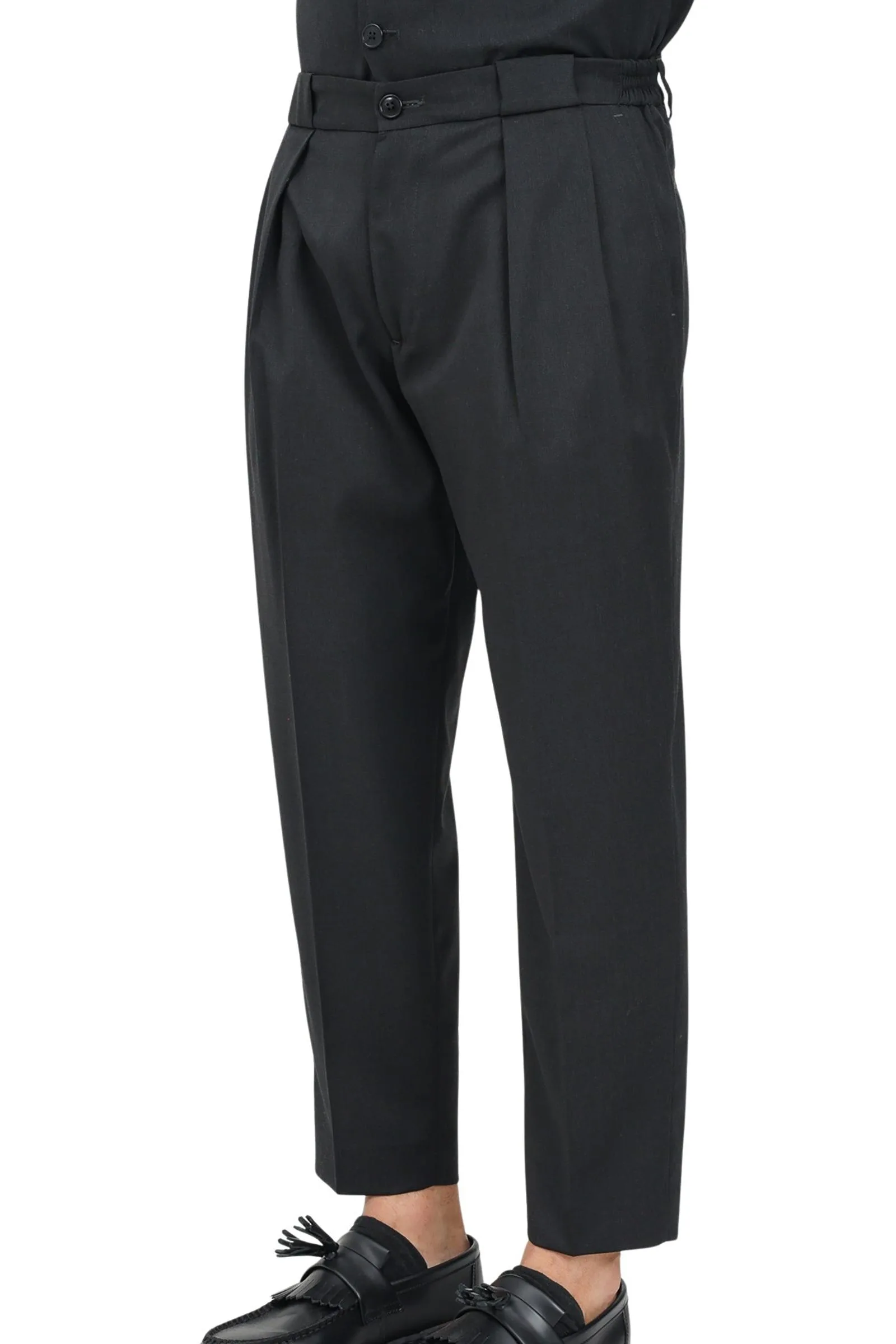 Pantalone Gessato Grigio