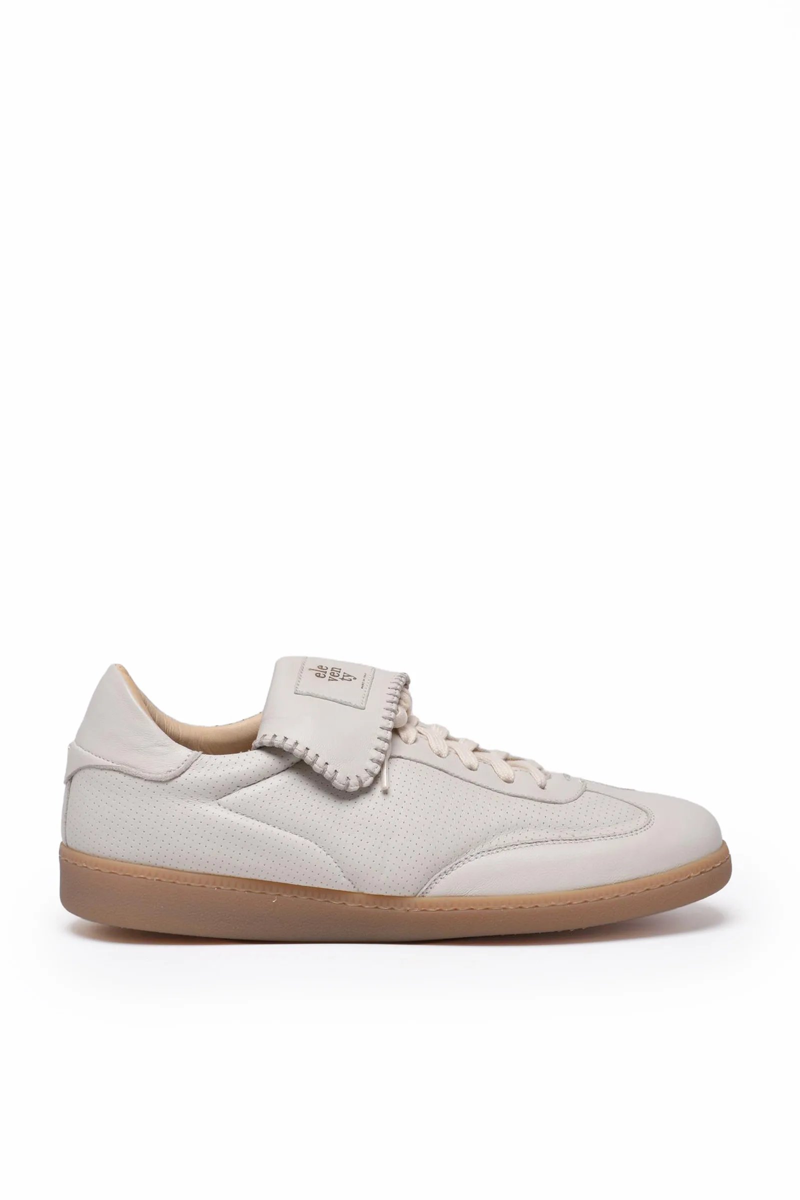 Sneaker in Pelle Bianca