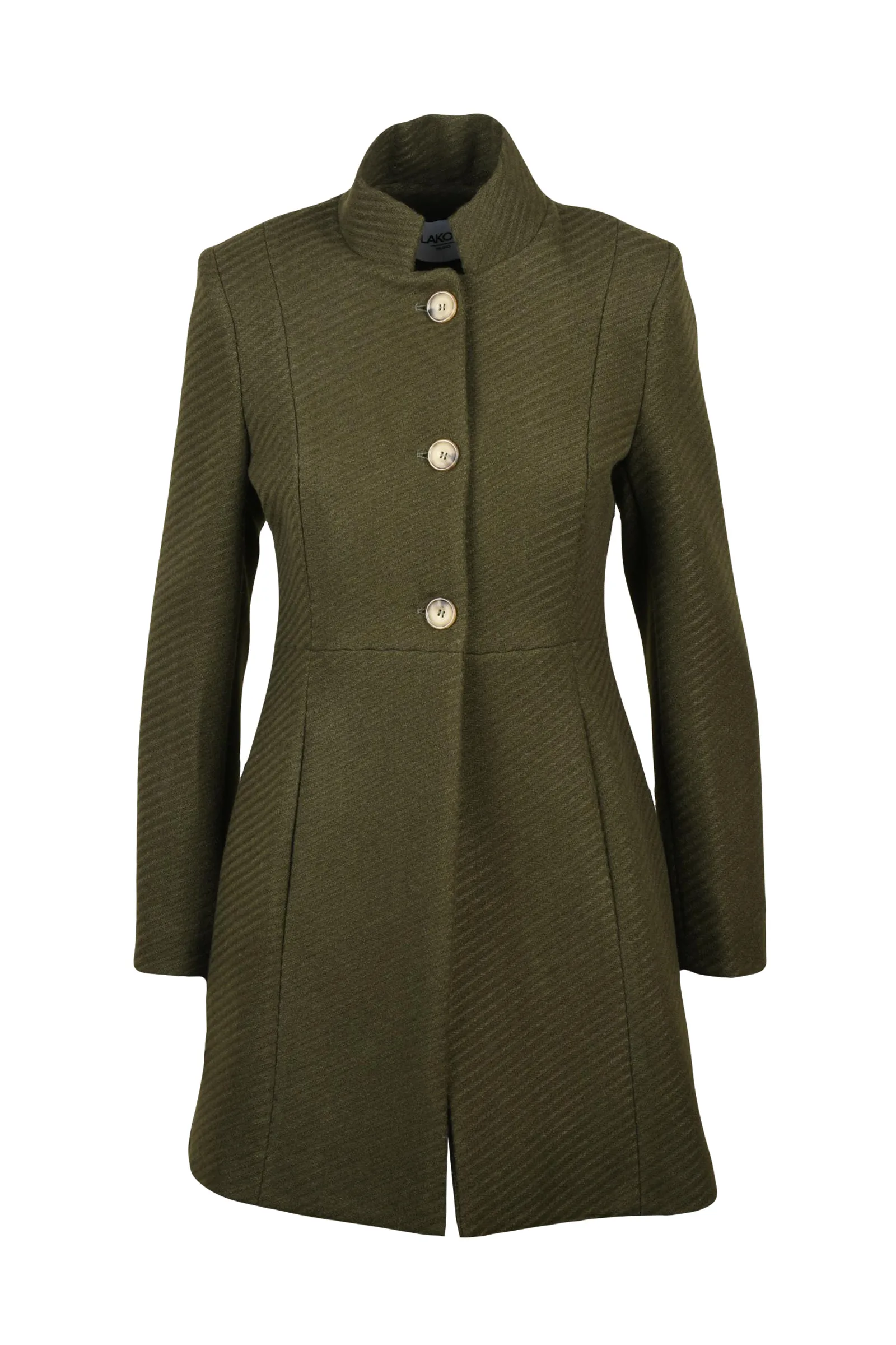 Cappotto Sfiancato Verde