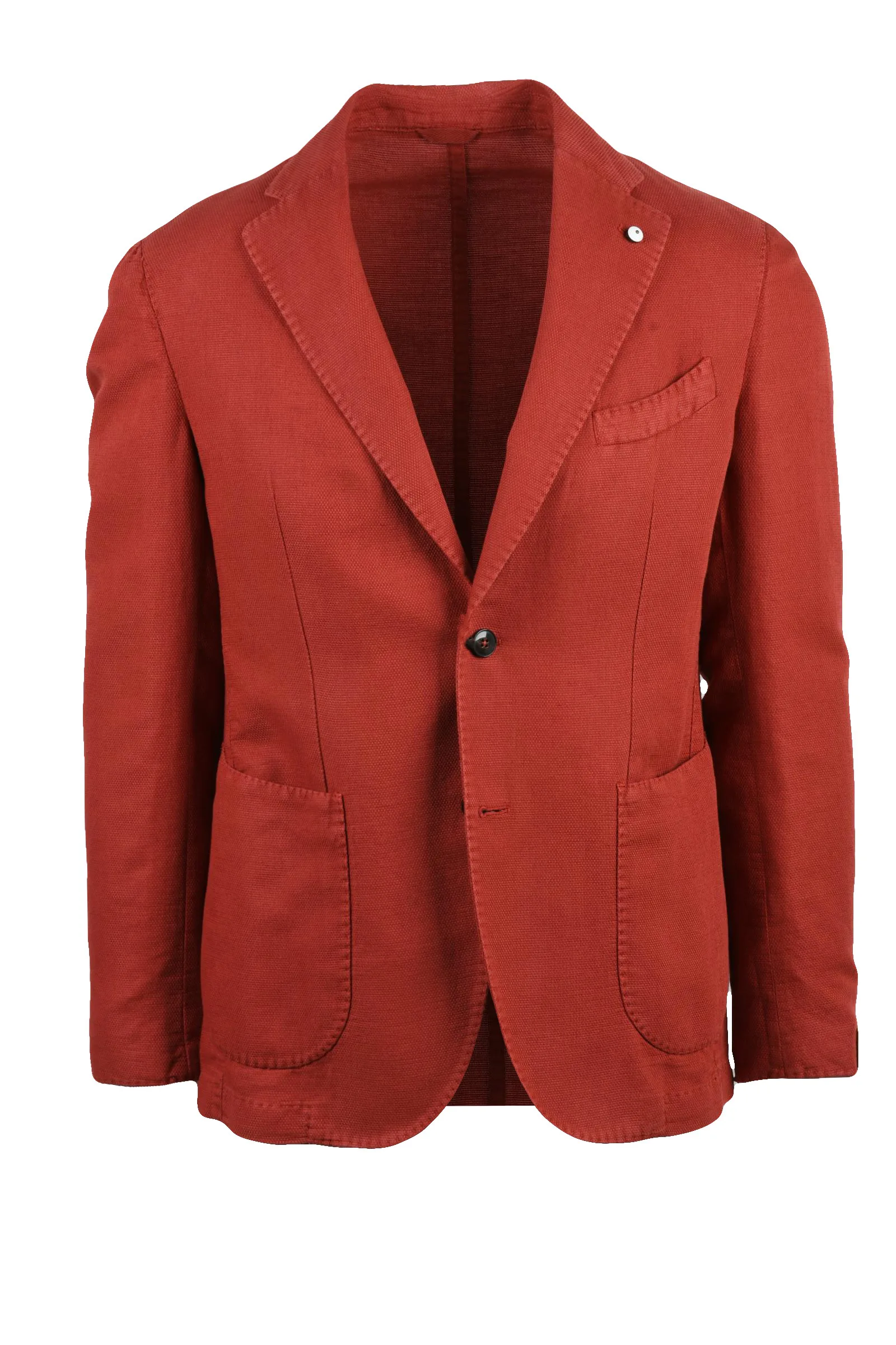 Giacca Stondata Rosso