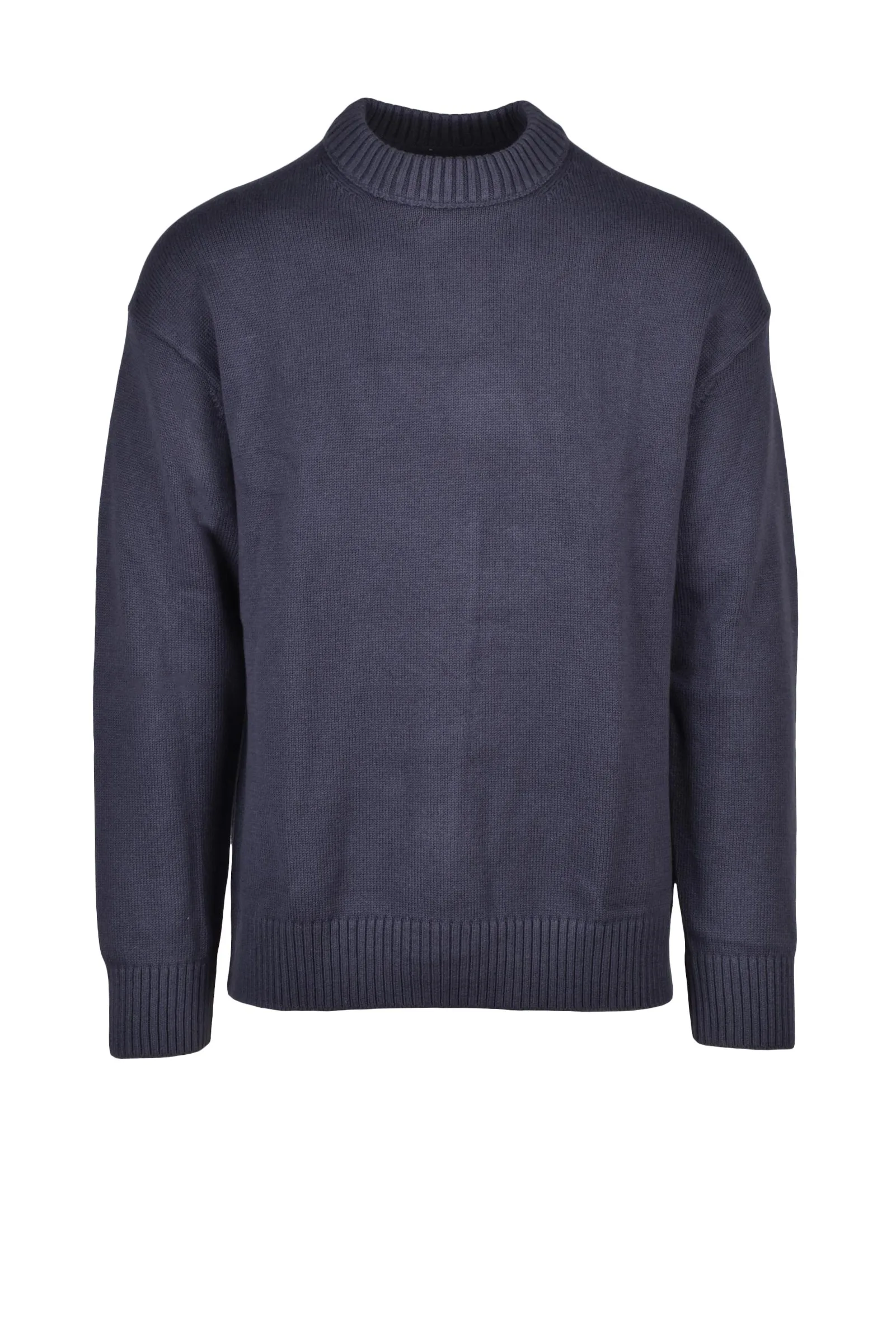 Maglia Pullover Girocollo Grigio